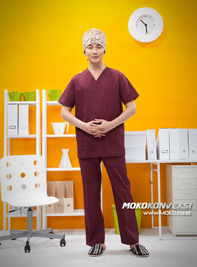 model baju seragam perawat rumah sakit