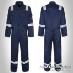seragam safety k3 - harga wearpack mekanik