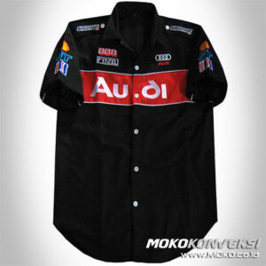 Baju Kemeja Terbaru Seragam Kru / Otomotif / Promosi audi racing team shirt