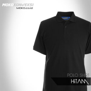 Kaos Kerah Bahan Lacoste Pique Polo Shirt polos warna hitam Keren