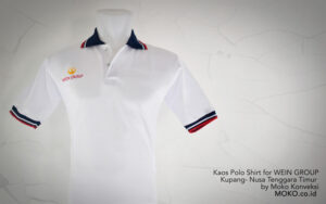 Kaos Polo shirt WEIN GROUP Kupang NTT depan