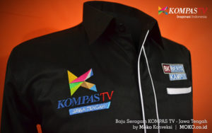 Model Baju Kerja Seragam Kompas TV Jawa Tengah Moko Konveksi Semarang